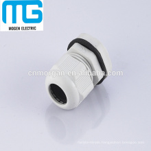 PG19white flat cable glands connector ,cable jointing connector with cable range 13-18mm, gasket ,CE approval